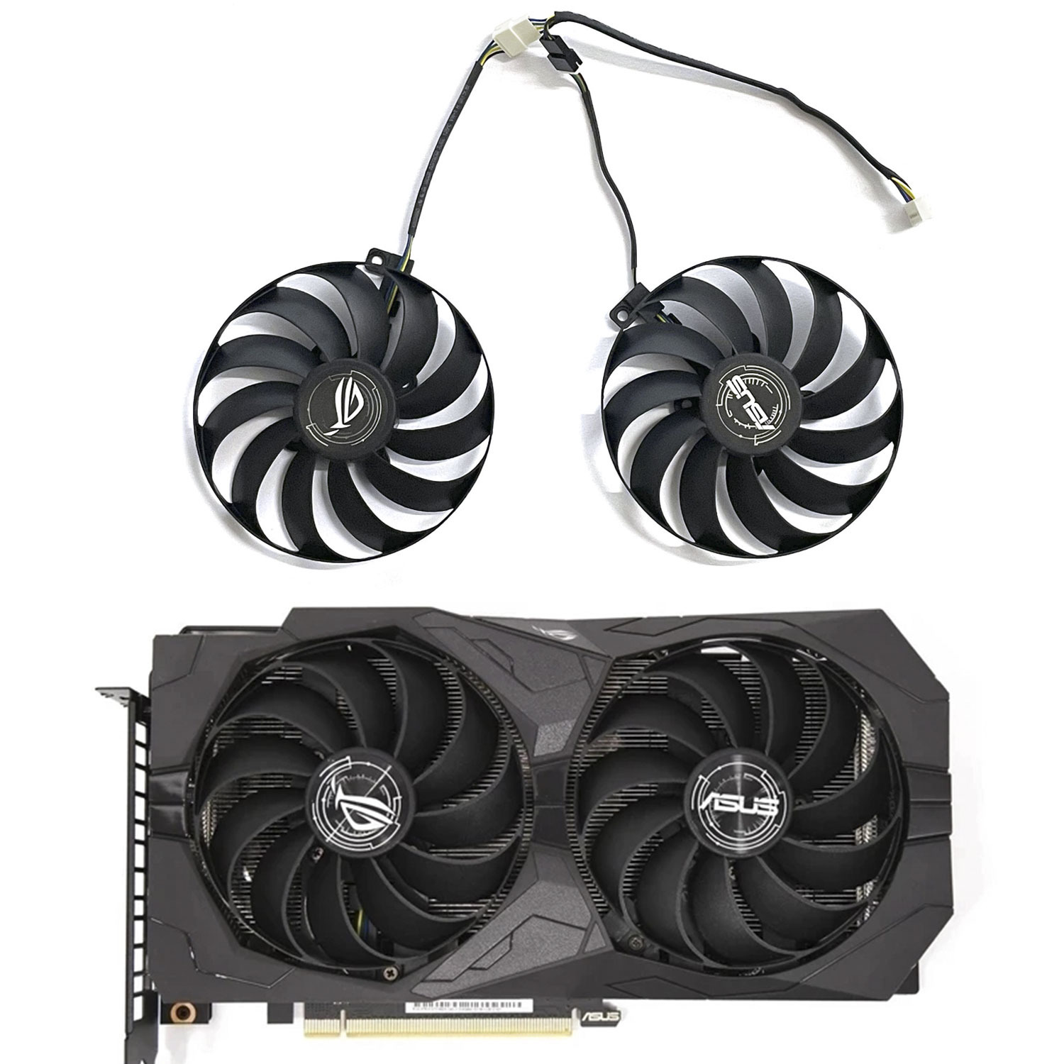 Rtx 4080 Super 16Gb - 95mm T129215SU 6PIN 12V 0,45A Grafikkartenlüfter