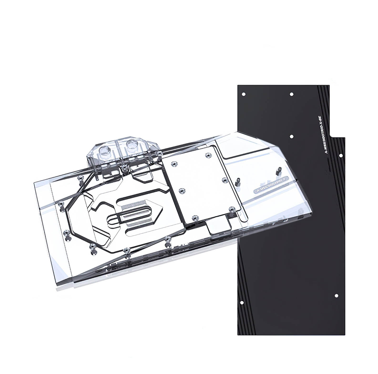 Rtx 4090 Water Block - Bykski Full Cover RGB GPU-Wasserkühlblock für