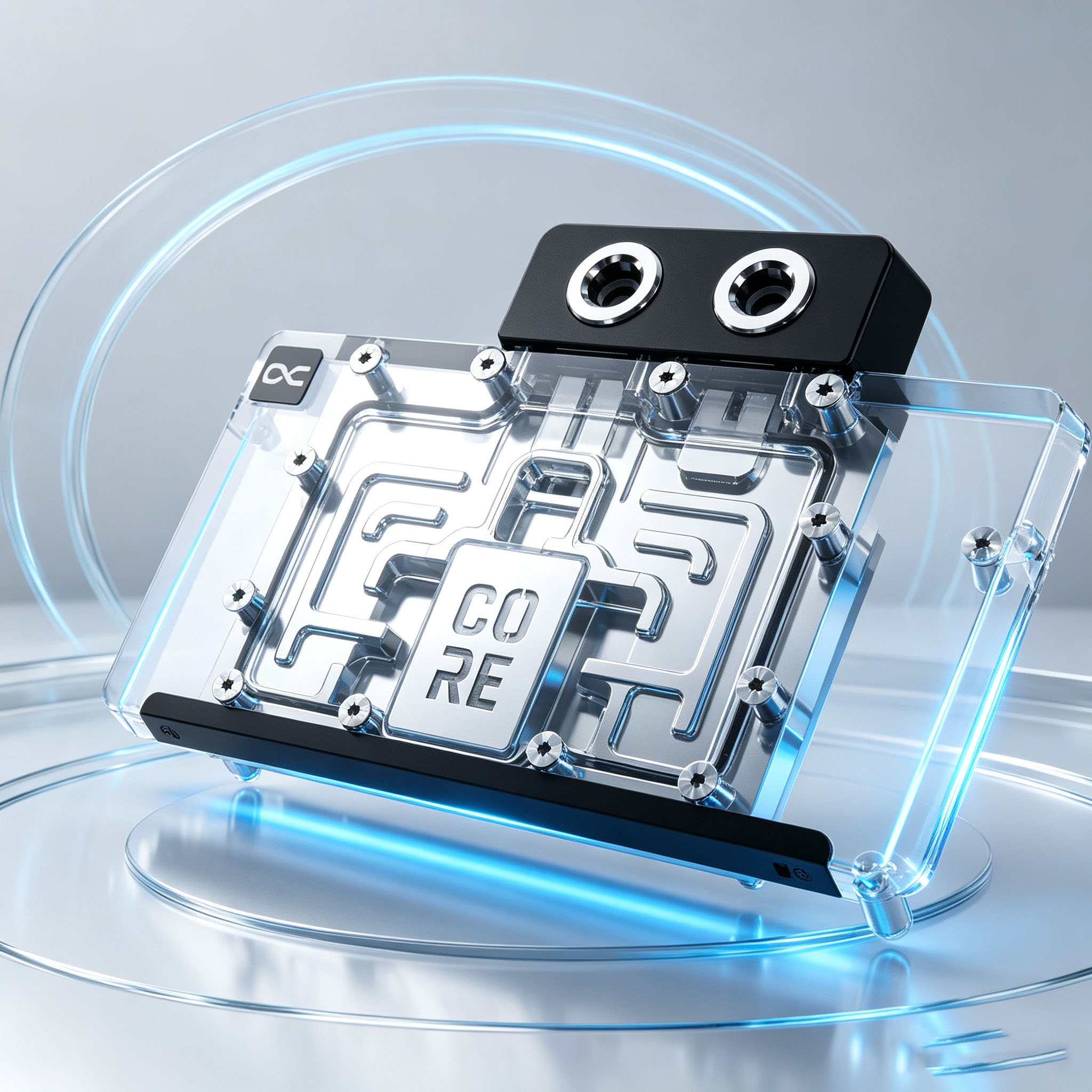 Rtx 4090 Water Block - Alphacool Core GPU-Wasserblock für PowerColor Hellhound