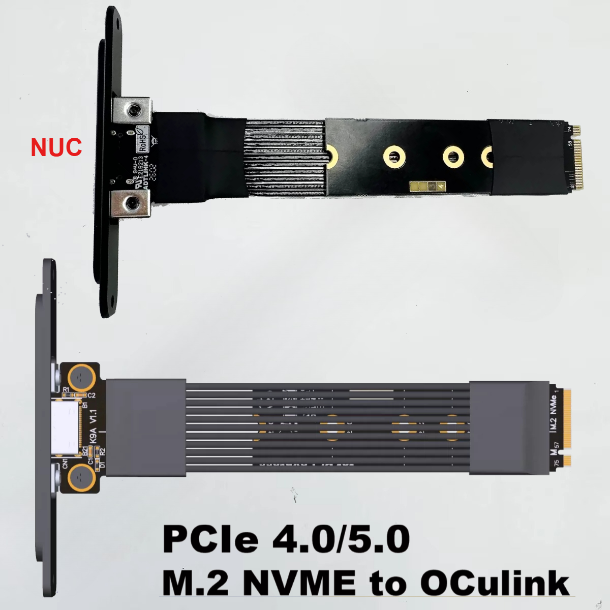 K49SQ-BK14 EGPU OCuLink GPU-Ch – Pcie 5.0 Gpu Riser Cable Bewertung und Preis