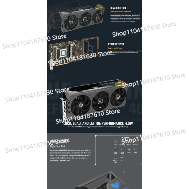 4090 Grafikkarte ROG STRIX RTX – Graphics Card 24Gb Gddr6X Bewertung und Preis