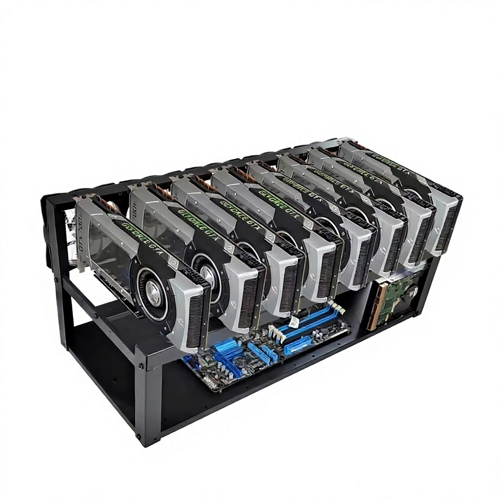 CMP 170HX 8-GPU Open-Frame-Min – Gpu Mining Rig Frame 8 Gpu Bewertung und Preis